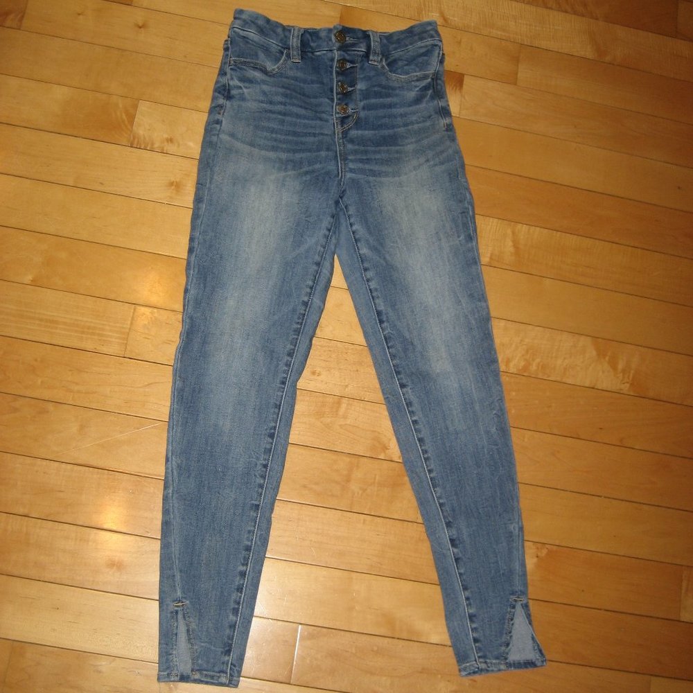 American Eagle AE Curvy High Rise Jegging Jeans Sz 4